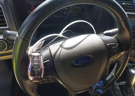 2016 Ford Explorer Xlt from USA, damaged, VIN 1FM5K7D81GGC03596